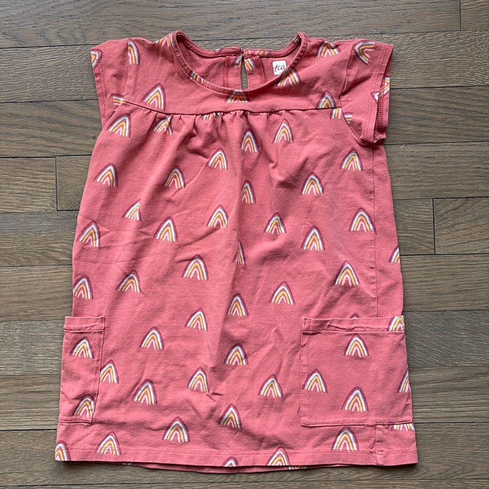 Tea rainbow tank dress size 3